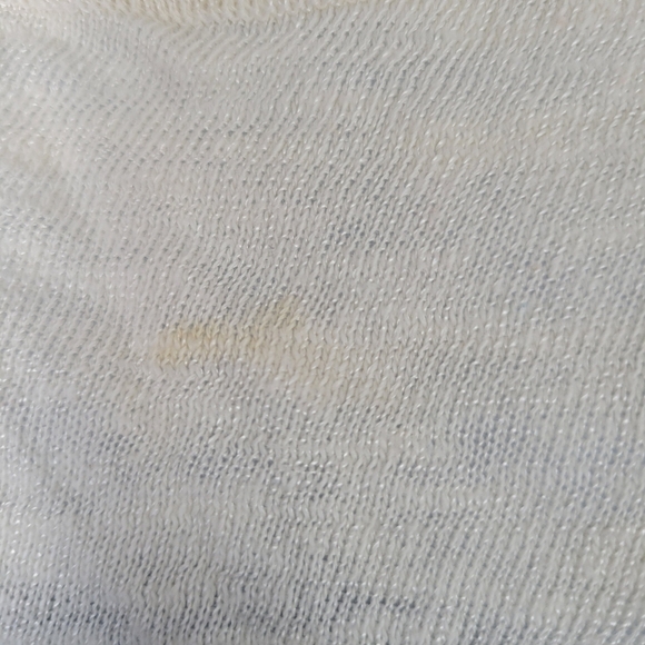 Quiksilver XS/S Tank Top Beige Colorful Stripes Summer Spring Lightweight Guaze - Picture 3 of 8